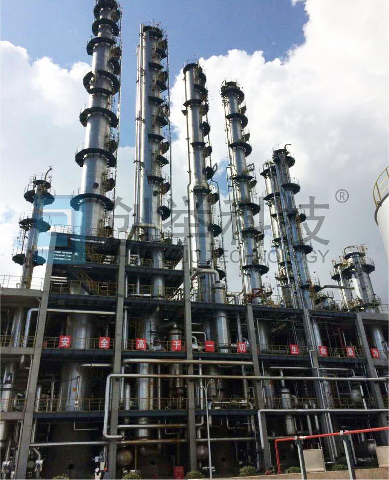 宁波昊德化学工业股份有限公司C4萃取精馏装置萃取塔A／B、汽提塔内件项目
